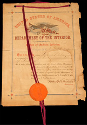 Comanche Department Of Interior Doc