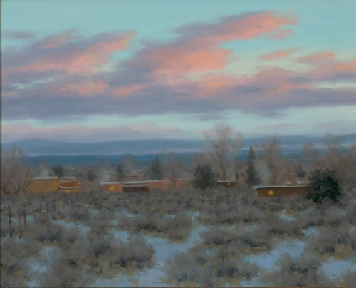 Taos Winter Morning